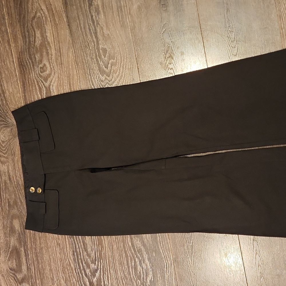 ❤️ NANETTE LEPORE VINTAGE WIDE LEG TEXTURED PANTS / TROUSERS, 2 (26) - Picture 4 of 10